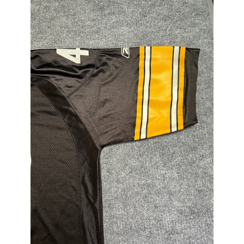 Reebok Pittsburgh Steelers Jersey Mens XL Black Troy Polamalu 43 NFL Equipment - Picture 5 of 11